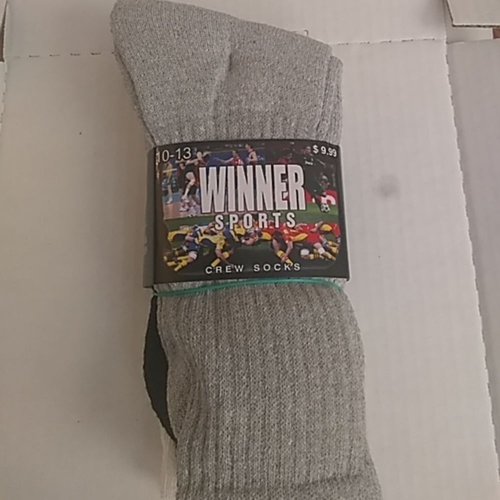 10-13 crew socks